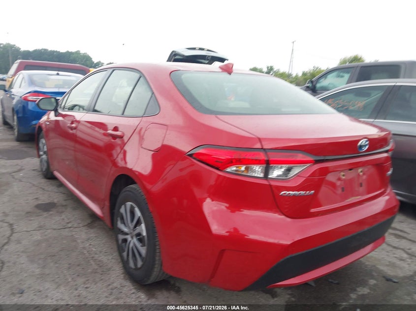 2021 Toyota Corolla VIN JTDEAMDE7MJ018771 IAAI salvage auction — ROOF, Salvage (Ohio), sold $7,100 on 2026-07-26 (photo 3)