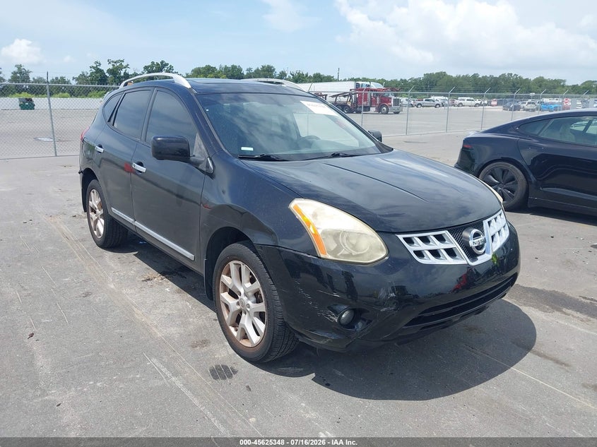 2013 Nissan Rogue VIN JN8AS5MT7DW015909 IAAI salvage auction — RIGHT FRONT, Salvage Title, sold $525 on 2026-07-29 (photo 1)