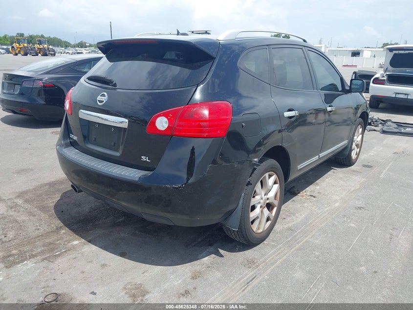 2013 Nissan Rogue VIN JN8AS5MT7DW015909 IAAI salvage auction — RIGHT FRONT, Salvage Title, sold $525 on 2026-07-29 (photo 4)