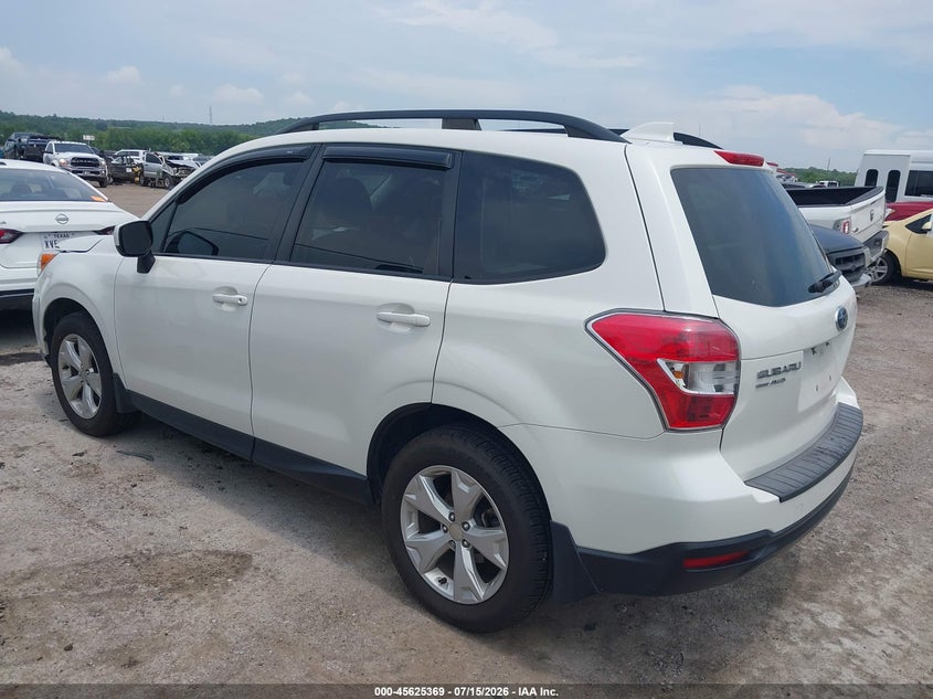 2016 Subaru Forester VIN JF2SJADC2GH561183 IAAI salvage auction — NORMAL WEAR, Clear (Oklahoma), sold $25 on 2026-07-21 (photo 3)