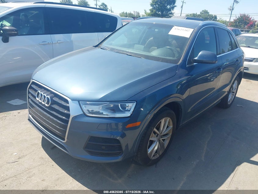 2016 Audi Q3 VIN WA1BFCFSXGR018734 IAAI salvage auction — NORMAL WEAR, Clear-Dealer Only (North Carolina), sold $2,500 on 2026-07-29 (photo 2)