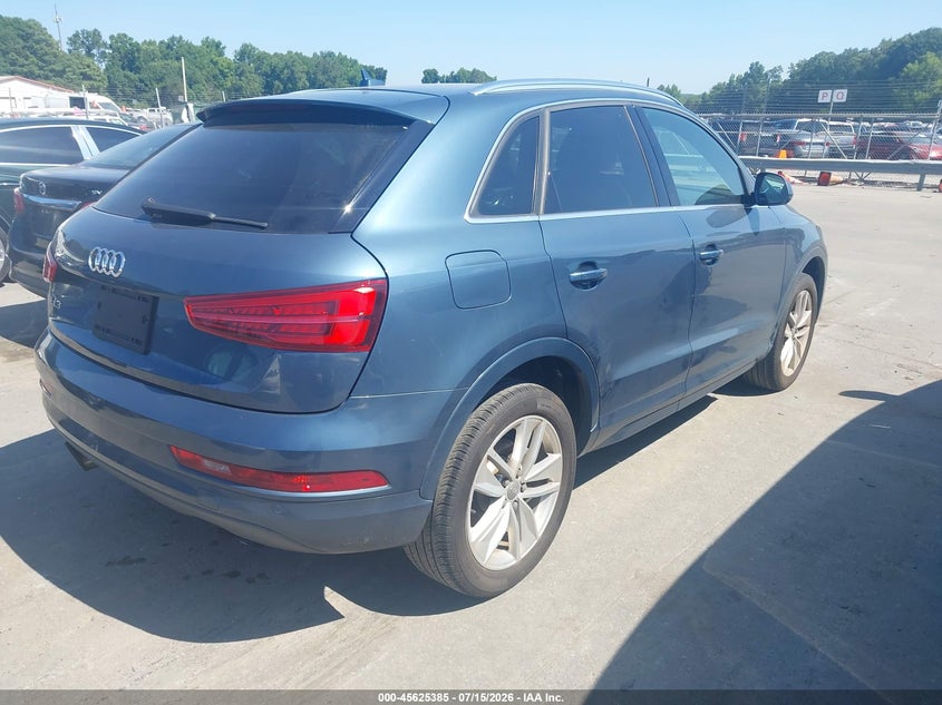 2016 Audi Q3 VIN WA1BFCFSXGR018734 IAAI salvage auction — NORMAL WEAR, Clear-Dealer Only (North Carolina), sold $2,500 on 2026-07-29 (photo 4)