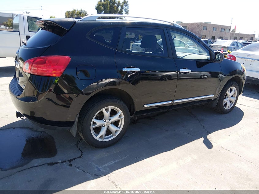 2011 Nissan Rogue VIN JN8AS5MT9BW190238 IAAI salvage auction — REAR END, Salvage (California), sold $525 on 2026-07-29 (photo 4)