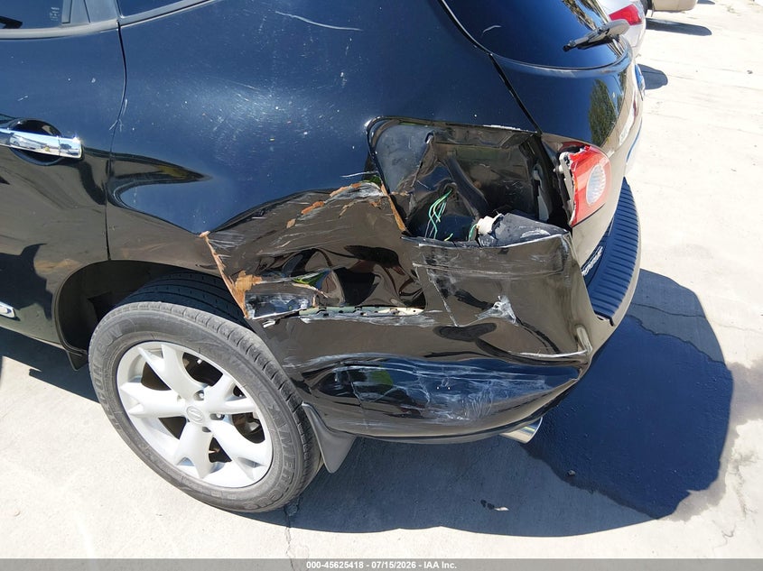 2011 Nissan Rogue VIN JN8AS5MT9BW190238 IAAI salvage auction — REAR END, Salvage (California), sold $525 on 2026-07-29 (photo 6)