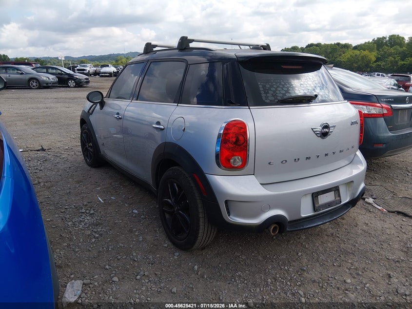 2014 Mini Countryman VIN WMWZC5C50EWP36912 IAAI salvage auction — NORMAL WEAR, Clear (Tennessee), sold $25 on 2026-07-23 (photo 3)