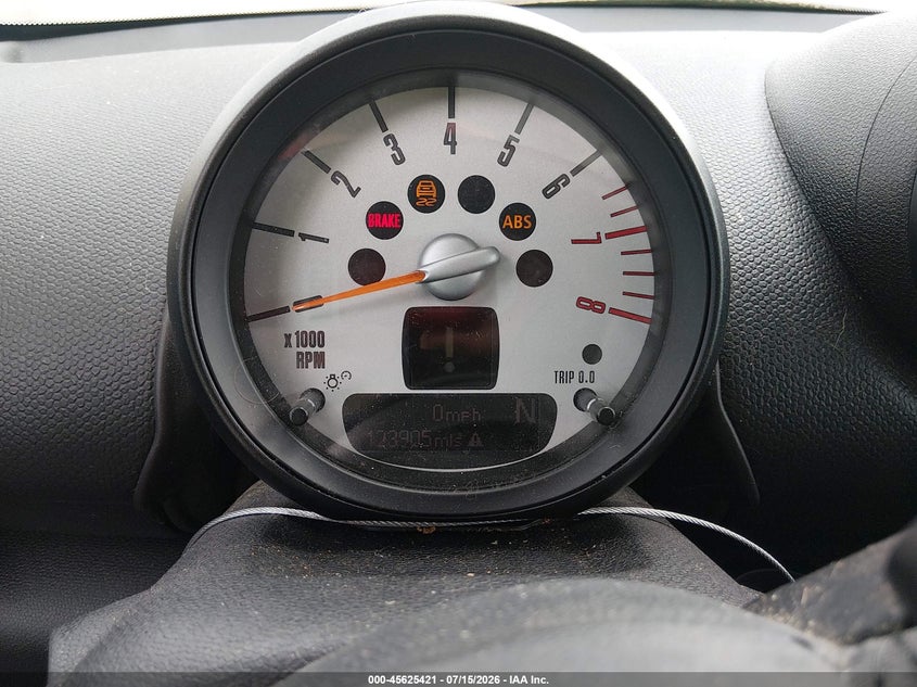 2014 Mini Countryman VIN WMWZC5C50EWP36912 IAAI salvage auction — NORMAL WEAR, Clear (Tennessee), sold $25 on 2026-07-23 (photo 7)