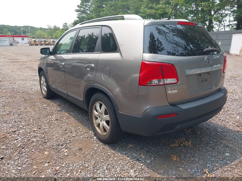2012 Kia Sorento VIN 5XYKTDA28CG277520 IAAI salvage auction — NORMAL WEAR, Salvage Title, sold $1,100 on 2026-07-22 (photo 3)