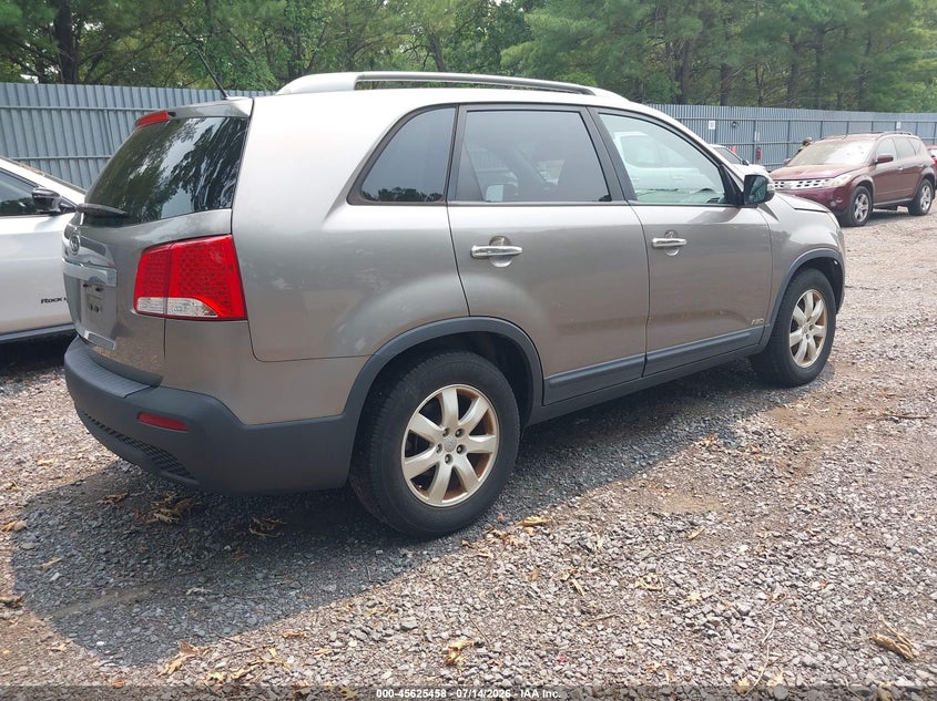 2012 Kia Sorento VIN 5XYKTDA28CG277520 IAAI salvage auction — NORMAL WEAR, Salvage Title, sold $1,100 on 2026-07-22 (photo 4)