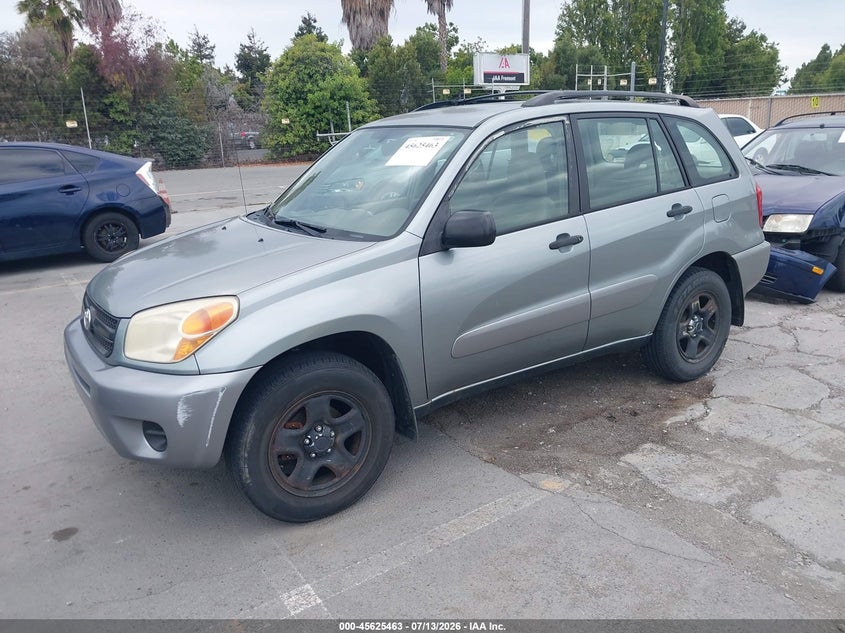 2005 Toyota Rav4 VIN JTEHD20V950059047 IAAI salvage auction — NORMAL WEAR, Clear - Dealer Only (California), sold $1,800 on 2026-07-29 (photo 2)