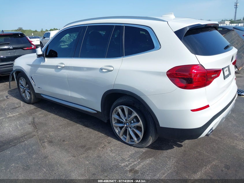 2018 BMW X3 VIN 5UXTR9C56JLD66626 IAAI salvage auction — LEFT FRONT, Rebuildable (Florida), sold $8,000 on 2026-07-31 (photo 3)
