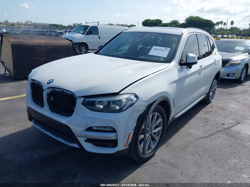 2018 BMW X3 VIN 5UXTR9C56JLD66626 IAAI salvage auction — LEFT FRONT, Rebuildable (Florida), sold $8,000 on 2026-07-31 (photo 6)