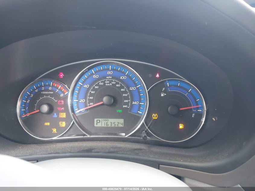 2009 Subaru Forester VIN JF2SH616X9H760847 IAAI salvage auction — NORMAL WEAR, Clear (Virginia), sold $25 on 2026-07-21 (photo 7)