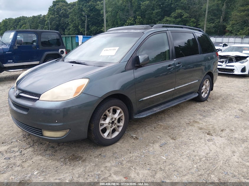 2004 Toyota Sienna VIN 5TDZA22C74S085932 IAAI salvage auction — NORMAL WEAR, Clear (Georgia), sold $600 on 2026-07-23 (photo 2)