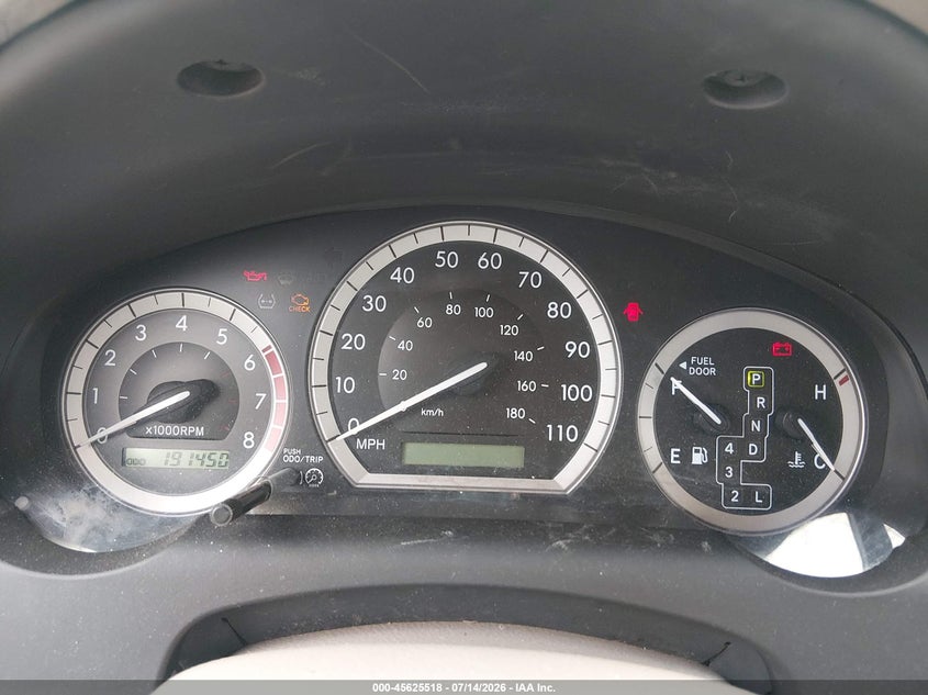 2004 Toyota Sienna VIN 5TDZA22C74S085932 IAAI salvage auction — NORMAL WEAR, Clear (Georgia), sold $600 on 2026-07-23 (photo 7)