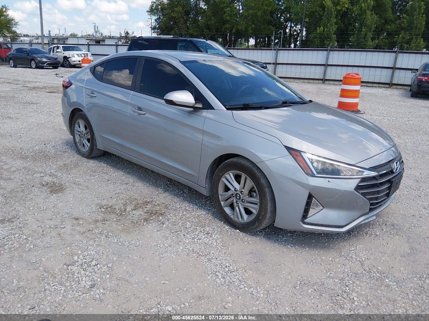 2020 Hyundai Elantra VIN KMHD84LF1LU949664 IAAI salvage auction — LEFT FRONT, Salvage Title, sold $1,550 on 2026-07-20 (photo 1)