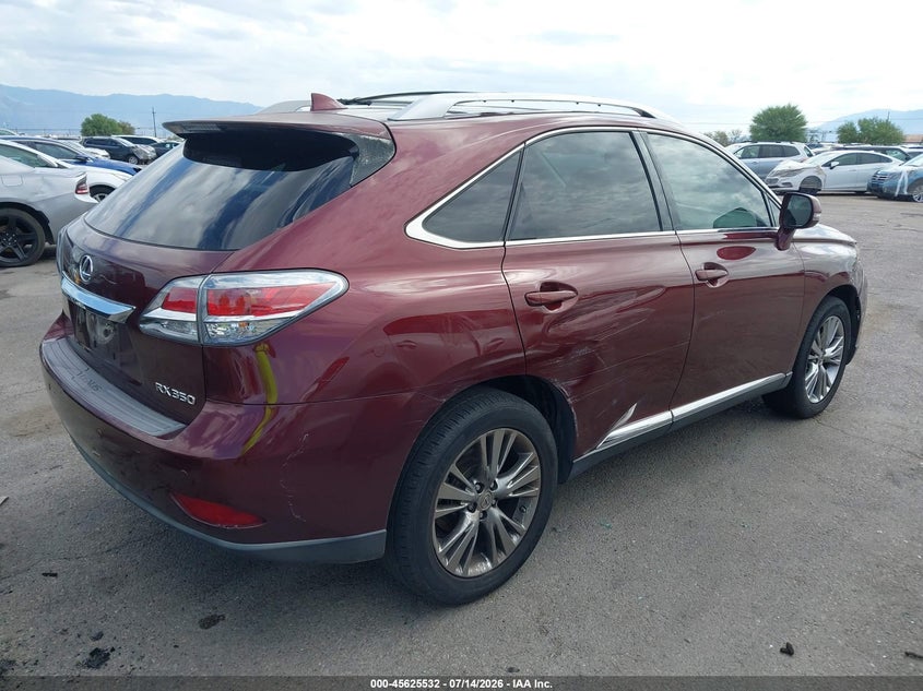 2014 Lexus Rx VIN JTJZK1BA1E2418721 IAAI salvage auction — RIGHT FRONT, Salvage (Arizona), sold $6,100 on 2026-08-02 (photo 4)
