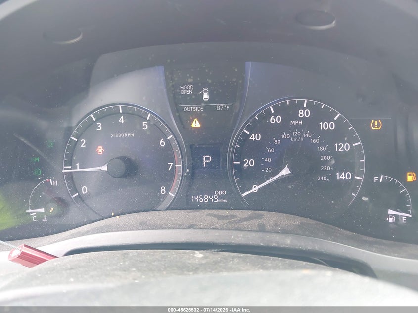 2014 Lexus Rx VIN JTJZK1BA1E2418721 IAAI salvage auction — RIGHT FRONT, Salvage (Arizona), sold $6,100 on 2026-08-02 (photo 7)