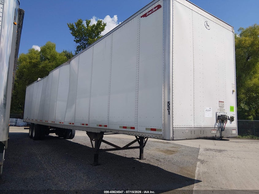 2017 Great dane trailers Unknown VIN 1GRAP0622HT614105 IAAI salvage auction — SIDE, Salvage (Missouri), sold $1,275 on 2026-09-02 (photo 1)