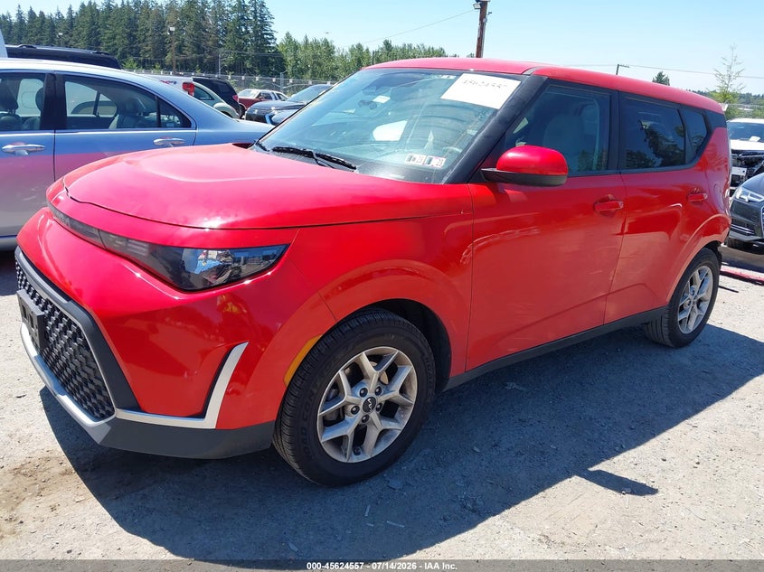 2023 Kia Soul VIN KNDJ23AU6P7190468 IAAI salvage auction — REAR END, Salvage Title, sold $525 on 2026-07-22 (photo 2)