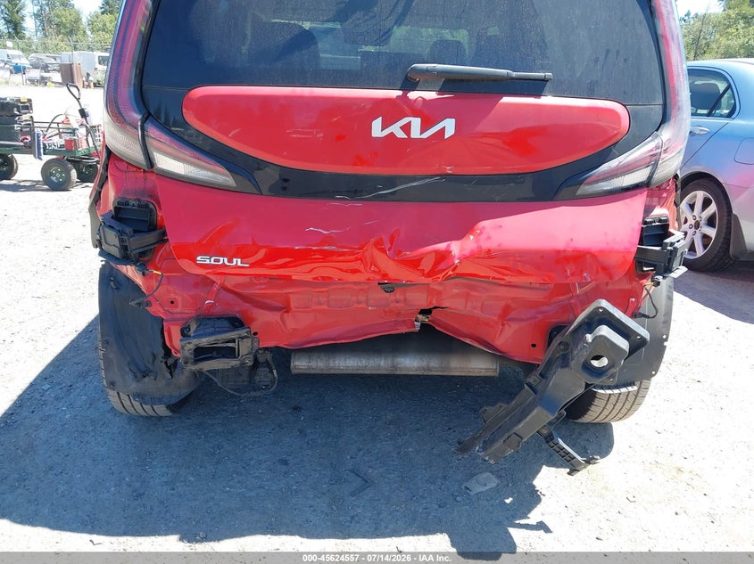 2023 Kia Soul VIN KNDJ23AU6P7190468 IAAI salvage auction — REAR END, Salvage Title, sold $525 on 2026-07-22 (photo 6)