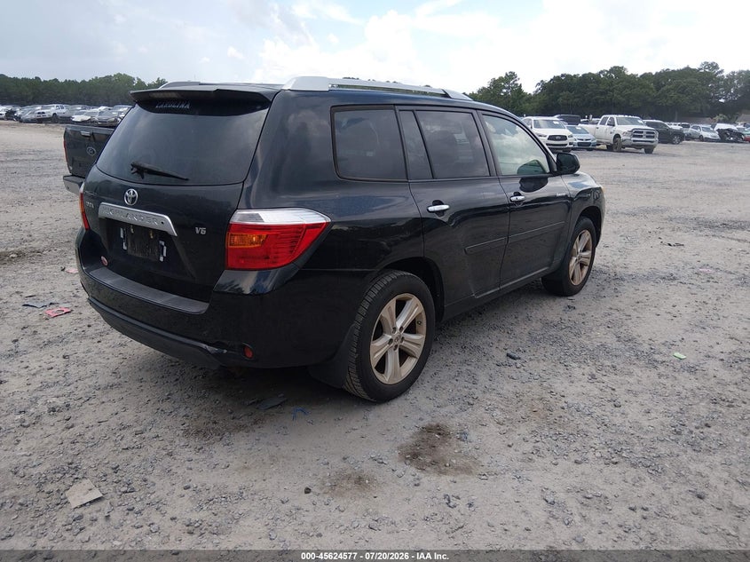2008 Toyota Highlander VIN JTEDS42A082054614 IAAI salvage auction — NORMAL WEAR, Clear (South Carolina), sold $1,650 on 2026-07-28 (photo 4)