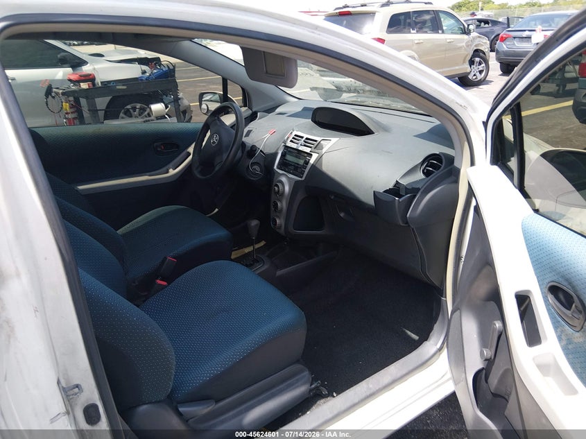2007 Toyota Yaris VIN JTDJT923475052431 IAAI salvage auction — RIGHT FRONT, Rebuildable (Florida), sold $875 on 2026-08-01 (photo 5)