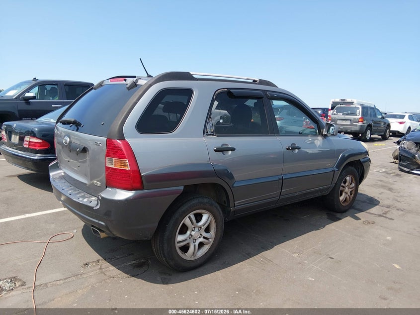2006 Kia Sportage VIN KNDJE723867249488 IAAI salvage auction — LEFT FRONT, Salvage (North Carolina), sold $25 on 2026-07-29 (photo 4)