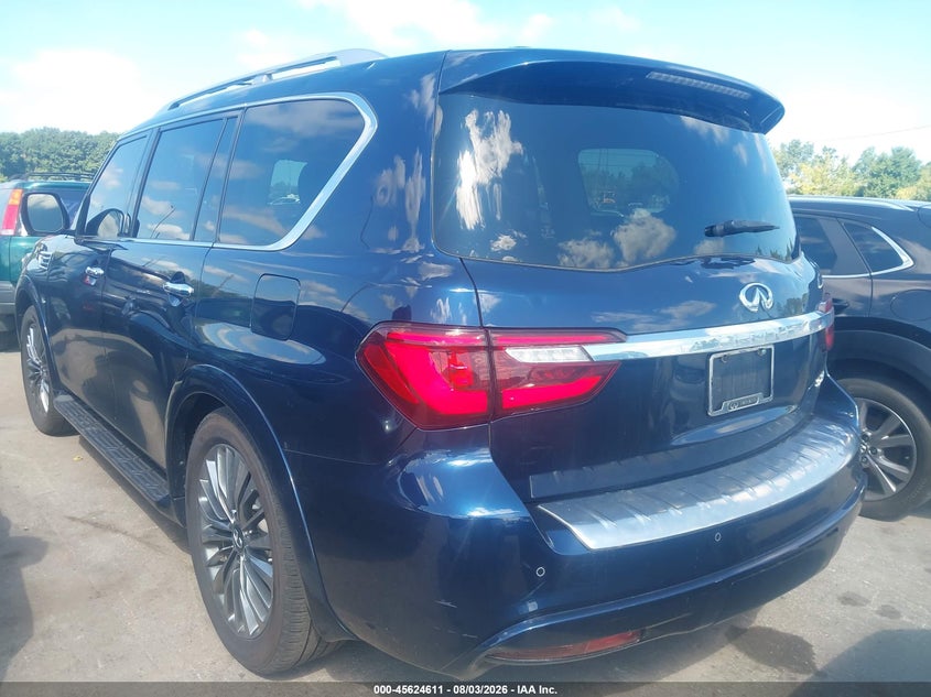 2019 Infiniti Qx80 VIN JN8AZ2NE7K9230969 IAAI salvage auction — HAIL, Salvage (Ohio), sold $11,500 on 2026-08-18 (photo 3)