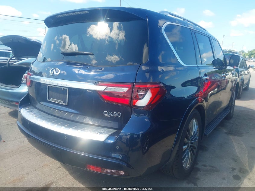 2019 Infiniti Qx80 VIN JN8AZ2NE7K9230969 IAAI salvage auction — HAIL, Salvage (Ohio), sold $11,500 on 2026-08-18 (photo 4)