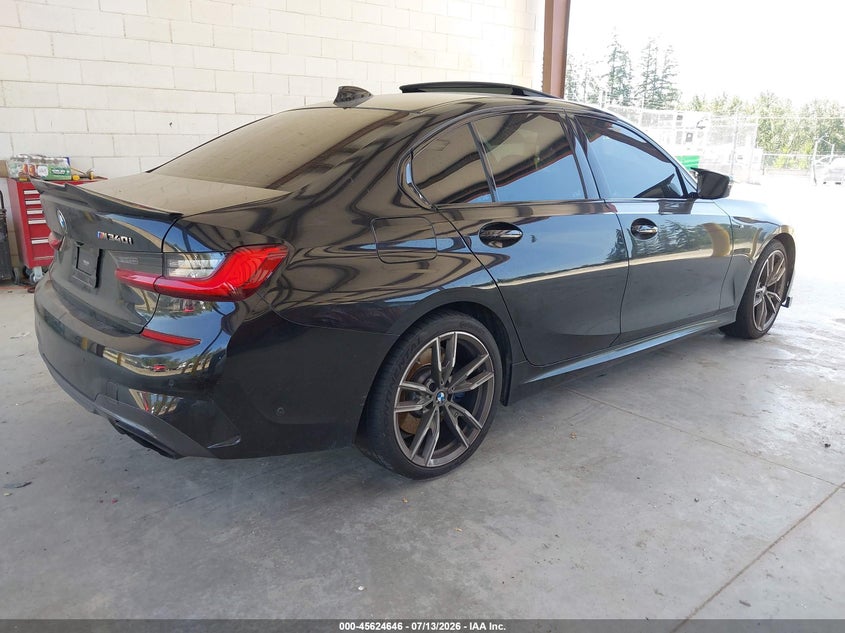 2020 BMW VIN WBA5U9C0XLA380373 IAAI salvage auction — FRONT END, Salvage Title, sold $11,100 on 2026-07-29 (photo 4)