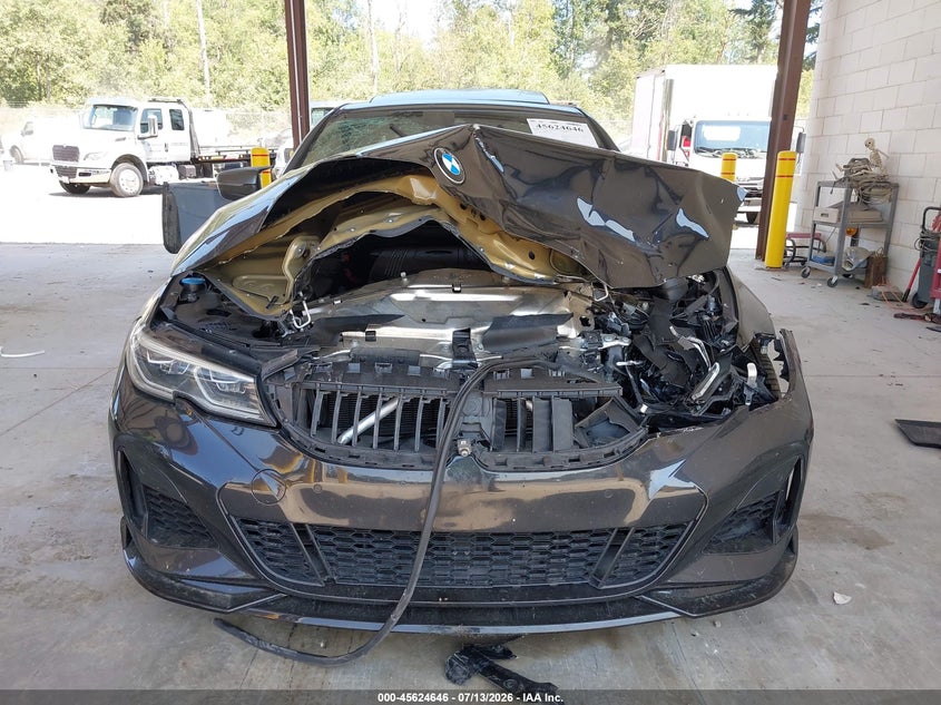 2020 BMW VIN WBA5U9C0XLA380373 IAAI salvage auction — FRONT END, Salvage Title, sold $11,100 on 2026-07-29 (photo 6)