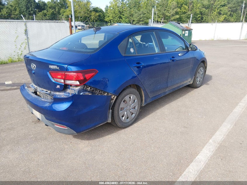 2020 Kia Rio VIN 3KPA24ADXLE317934 IAAI salvage auction — REAR END, Wait Title, sold $2,475 on 2026-09-17 (photo 4)