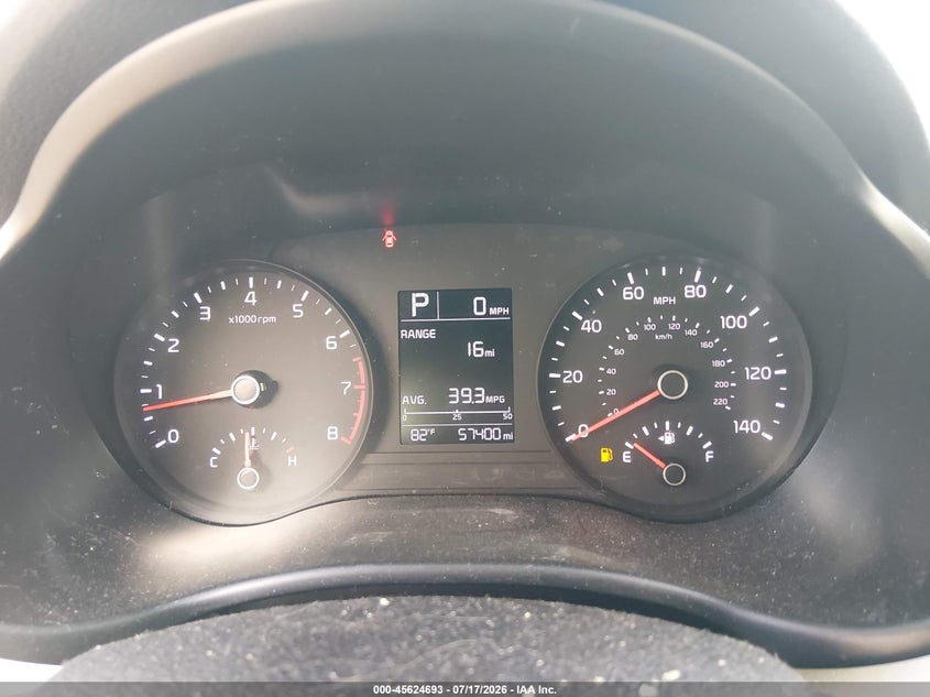 2020 Kia Rio VIN 3KPA24ADXLE317934 IAAI salvage auction — REAR END, Wait Title, sold $2,475 on 2026-09-17 (photo 7)