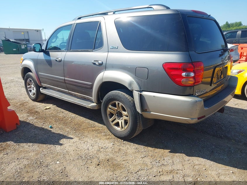 2004 Toyota Sequoia VIN 5TDBT44A74S231510 IAAI salvage auction — NORMAL WEAR, Clear (Illinois), sold $500 on 2026-07-29 (photo 3)