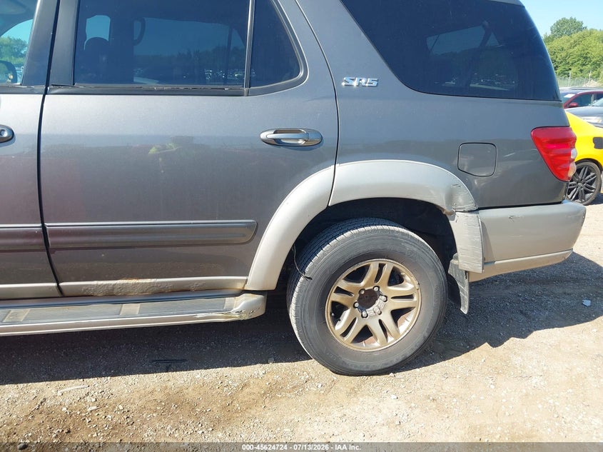 2004 Toyota Sequoia VIN 5TDBT44A74S231510 IAAI salvage auction — NORMAL WEAR, Clear (Illinois), sold $500 on 2026-07-29 (photo 6)