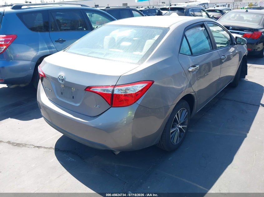 2016 Toyota Corolla VIN 5YFBURHE0GP431309 IAAI salvage auction — RIGHT FRONT, Salvage Certificate (California), sold $2,050 on 2026-07-26 (photo 4)