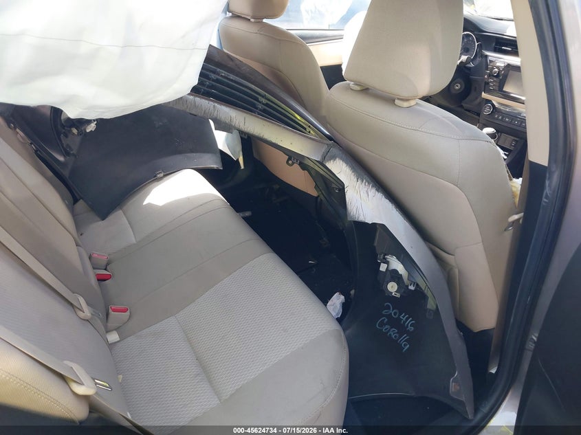 2016 Toyota Corolla VIN 5YFBURHE0GP431309 IAAI salvage auction — RIGHT FRONT, Salvage Certificate (California), sold $2,050 on 2026-07-26 (photo 8)