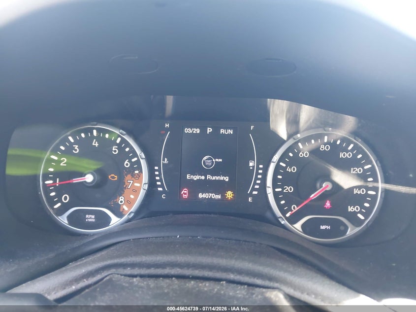 2018 Jeep Renegade VIN ZACCJABB8JPJ68489 IAAI salvage auction — FRONT END, Salvage Title, sold $2,550 on 2026-08-06 (photo 7)