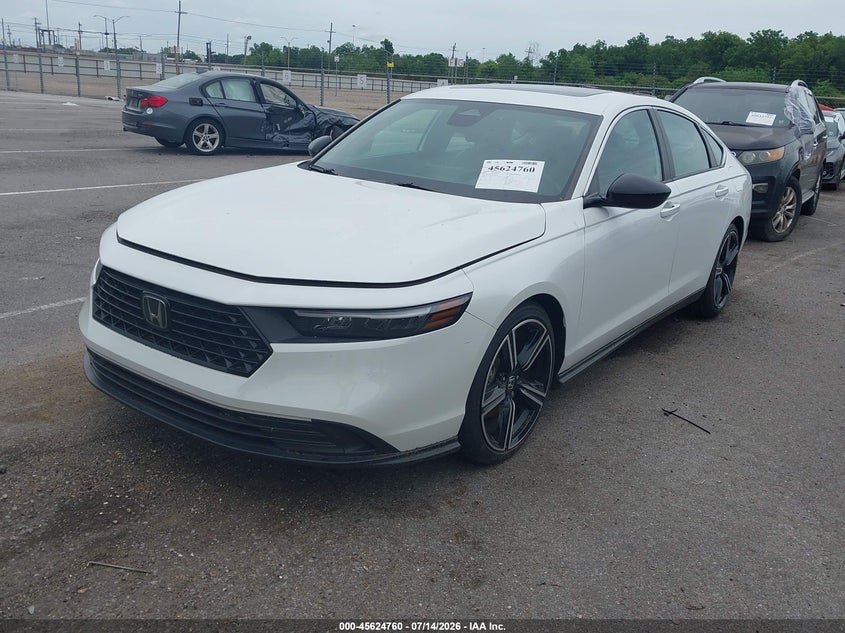 2023 Honda Accord VIN 1HGCY2F56PA012941 IAAI salvage auction — WATER/FLOOD, Salvage Title, sold $11,300 on 2026-08-01 (photo 2)