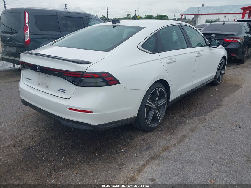 2023 Honda Accord VIN 1HGCY2F56PA012941 IAAI salvage auction — WATER/FLOOD, Salvage Title, sold $11,300 on 2026-08-01 (photo 4)