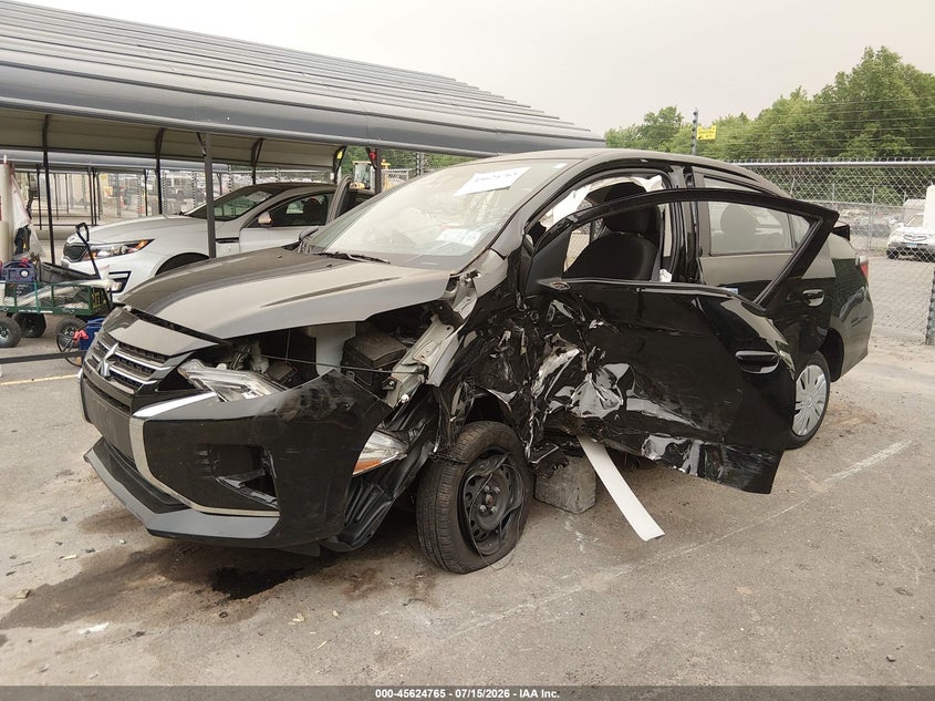 2024 Mitsubishi Mirage VIN ML32FUFJ5RHF11299 IAAI salvage auction — LEFT FRONT, Mv-907A (New York), sold $1,400 on 2026-09-05 (photo 2)