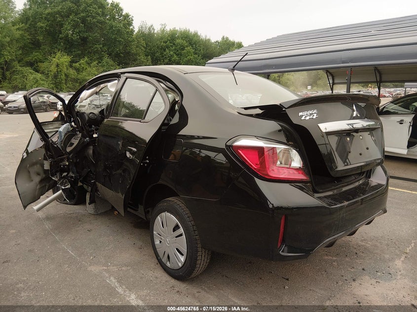 2024 Mitsubishi Mirage VIN ML32FUFJ5RHF11299 IAAI salvage auction — LEFT FRONT, Mv-907A (New York), sold $1,400 on 2026-09-05 (photo 3)