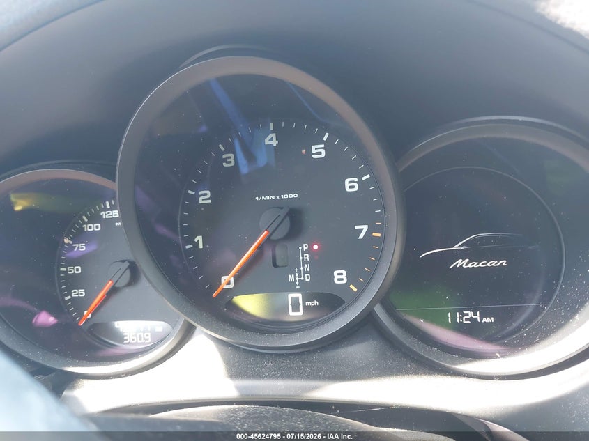 2020 Porsche Macan VIN WP1AA2A54LLB13569 IAAI salvage auction — FRONT END, Salvage (North Carolina), sold $14,275 on 2026-08-10 (photo 7)