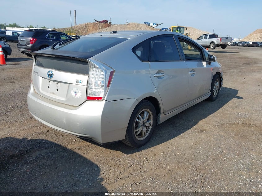 2010 Toyota Prius VIN JTDKN3DU4A0170873 IAAI salvage auction — NORMAL WEAR, Clear (New York), sold $25 on 2026-07-21 (photo 4)