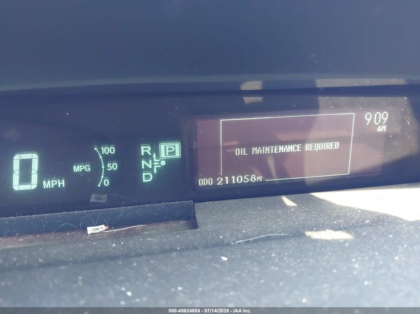 2010 Toyota Prius VIN JTDKN3DU4A0170873 IAAI salvage auction — NORMAL WEAR, Clear (New York), sold $25 on 2026-07-21 (photo 7)