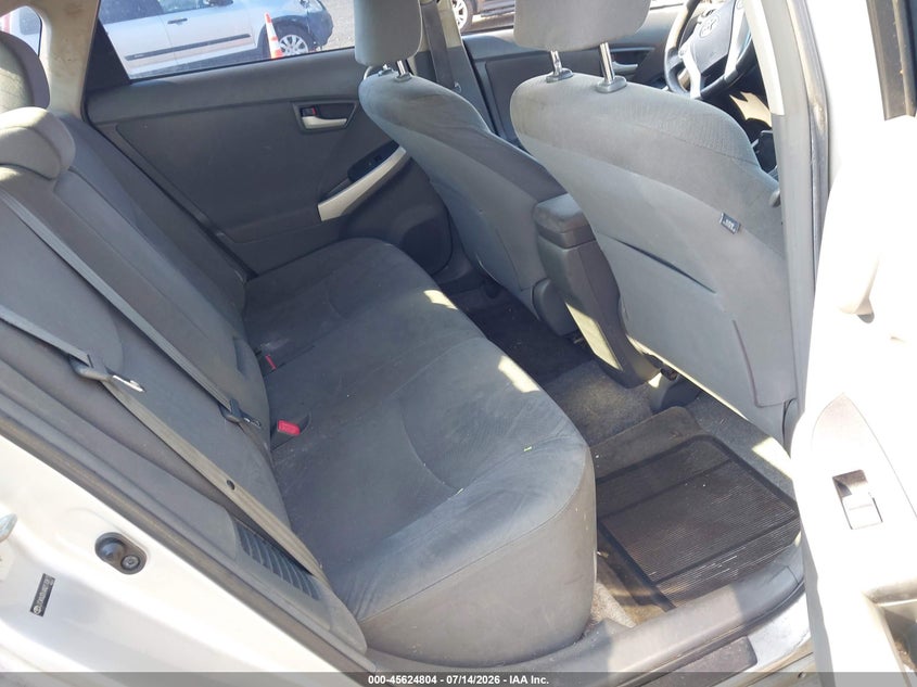 2010 Toyota Prius VIN JTDKN3DU4A0170873 IAAI salvage auction — NORMAL WEAR, Clear (New York), sold $25 on 2026-07-21 (photo 8)