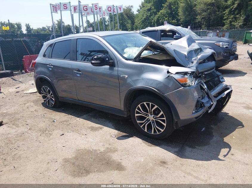 2019 Mitsubishi Outlander VIN JA4AP3AU2KU033381 IAAI salvage auction — ENGINE DAMAGE, Salvage Title, sold $750 on 2026-08-01 (photo 1)