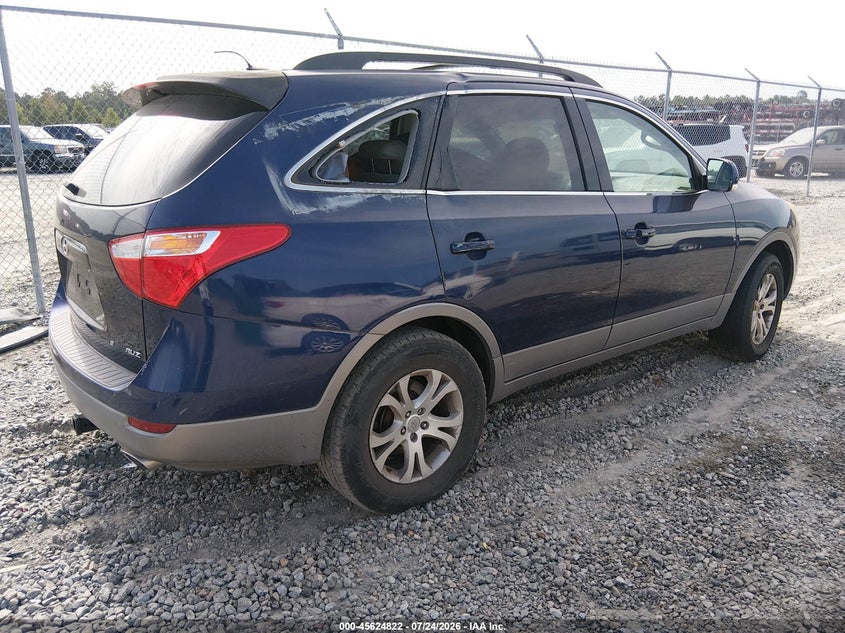 2011 Hyundai Veracruz VIN KM8NU4CC1BU173234 IAAI salvage auction — NORMAL WEAR, Nrc Lienholder Repossession Paperwork (Georgia), sold $25 on 2026-07-31 (photo 4)