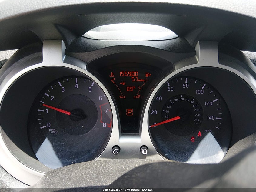 2013 Nissan Juke VIN JN8AF5MR0DT219204 IAAI salvage auction — NORMAL WEAR, Clear (Mississippi), sold $225 on 2026-07-21 (photo 7)