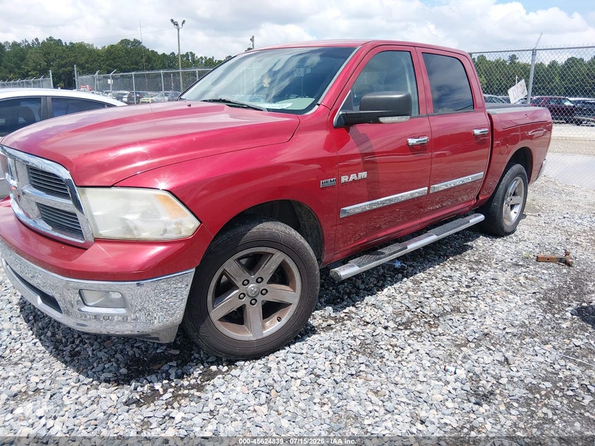 2010 Dodge Ram 1500 VIN 1D7RV1CT6AS258118 IAAI salvage auction — SIDE, Salvage (Georgia), sold $1,350 on 2026-08-02 (photo 2)